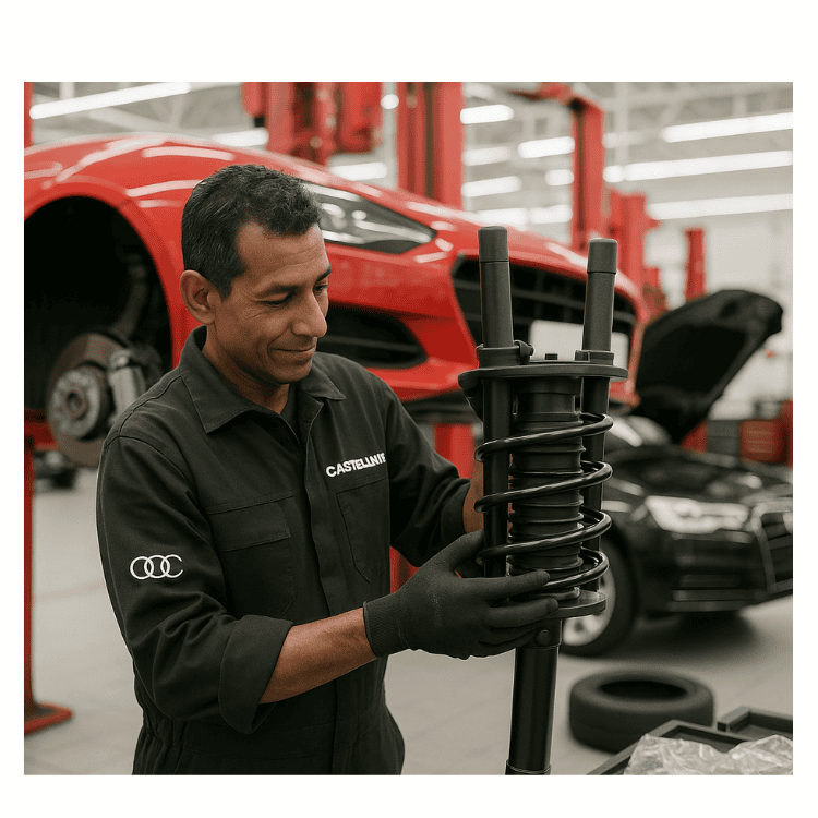 Amortiguadores delanteros MERCEDES BENZ