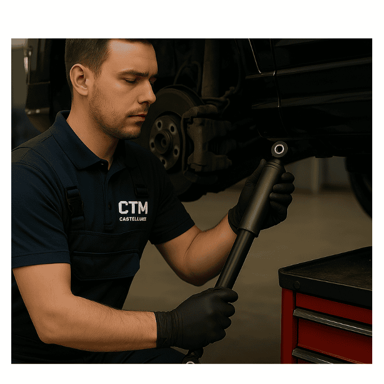 Amortiguadores traseros MERCEDES BENZ